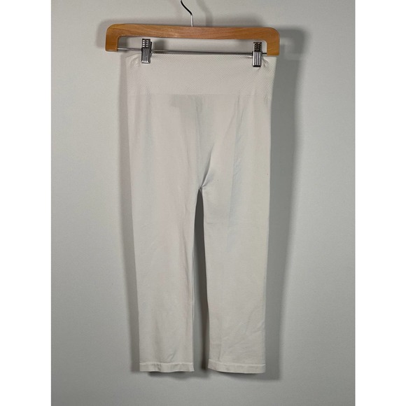 NEW NWT Pure Essence White Bamboo Nylon Spandex Soft Thin Comfortable Leggings - Picture 10 of 10